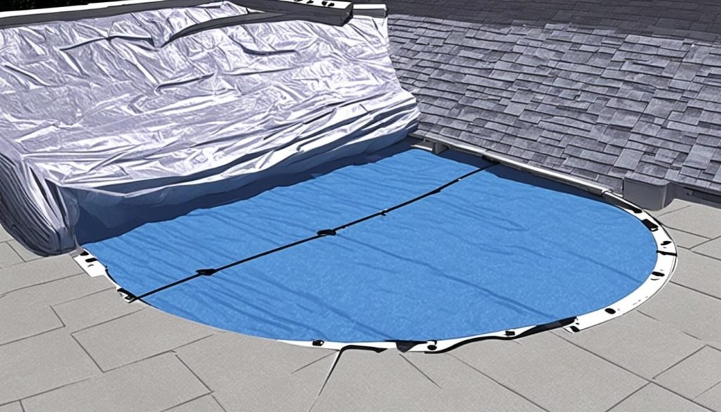 how to install pool cover